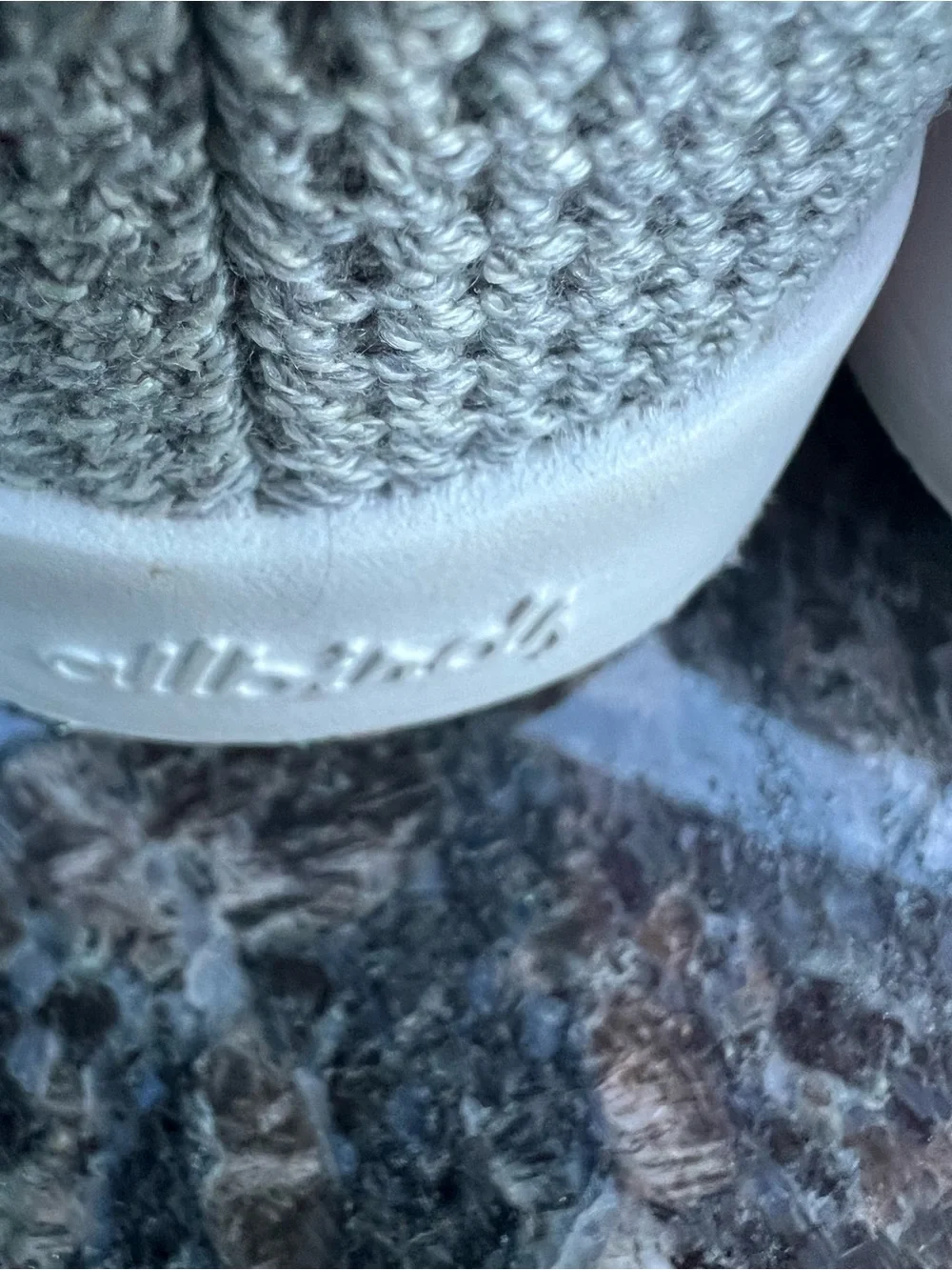allbirds Gray Wool-Lined Sneaker